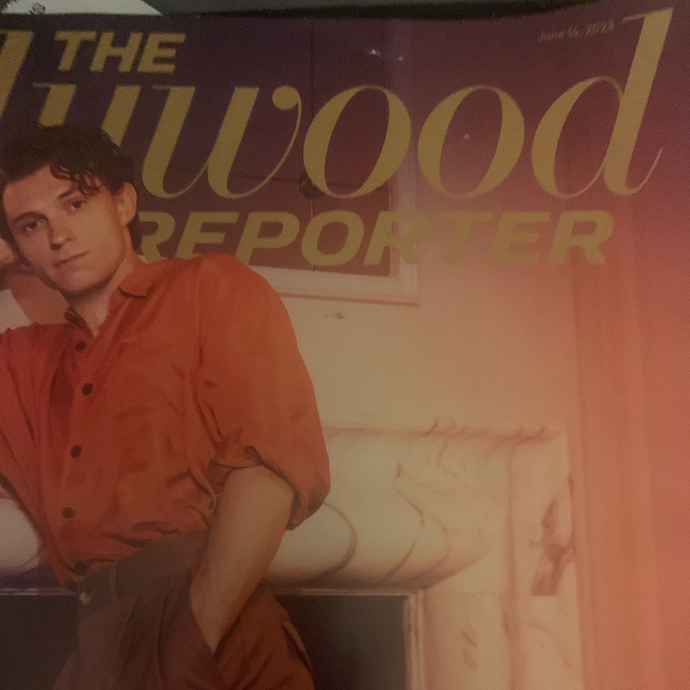 The Hollywood Reporter June 2023 Tom Holland Zendaya, Spidey New collectible